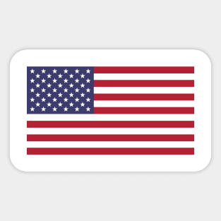 American Flag Sticker